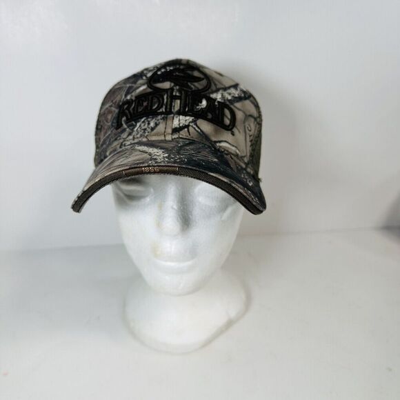 RedHead Camo Distressed Baseball Cap - Picture 1 of 4